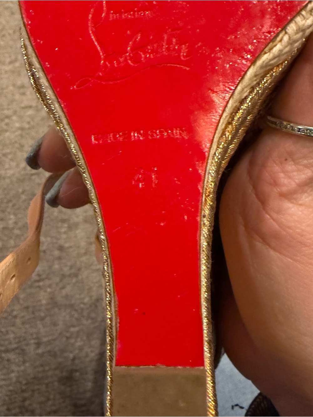 Christian Louboutin wedges - Picture 5 of 5